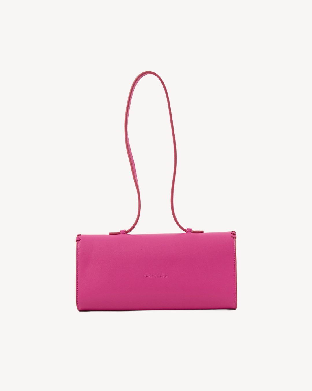 Symmetrical Pochette Stitch- Hot pink