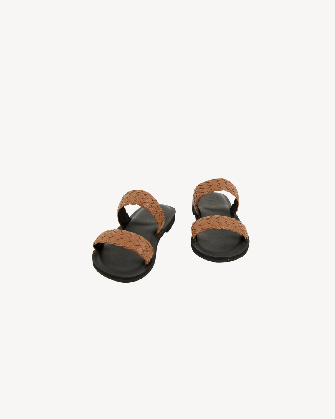 2 Stripey Sandal - Brown