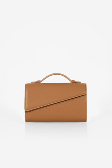 Mini Symmetrical Pochette - Caramel
