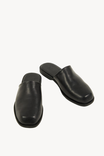 Backless Men Shoe - Black