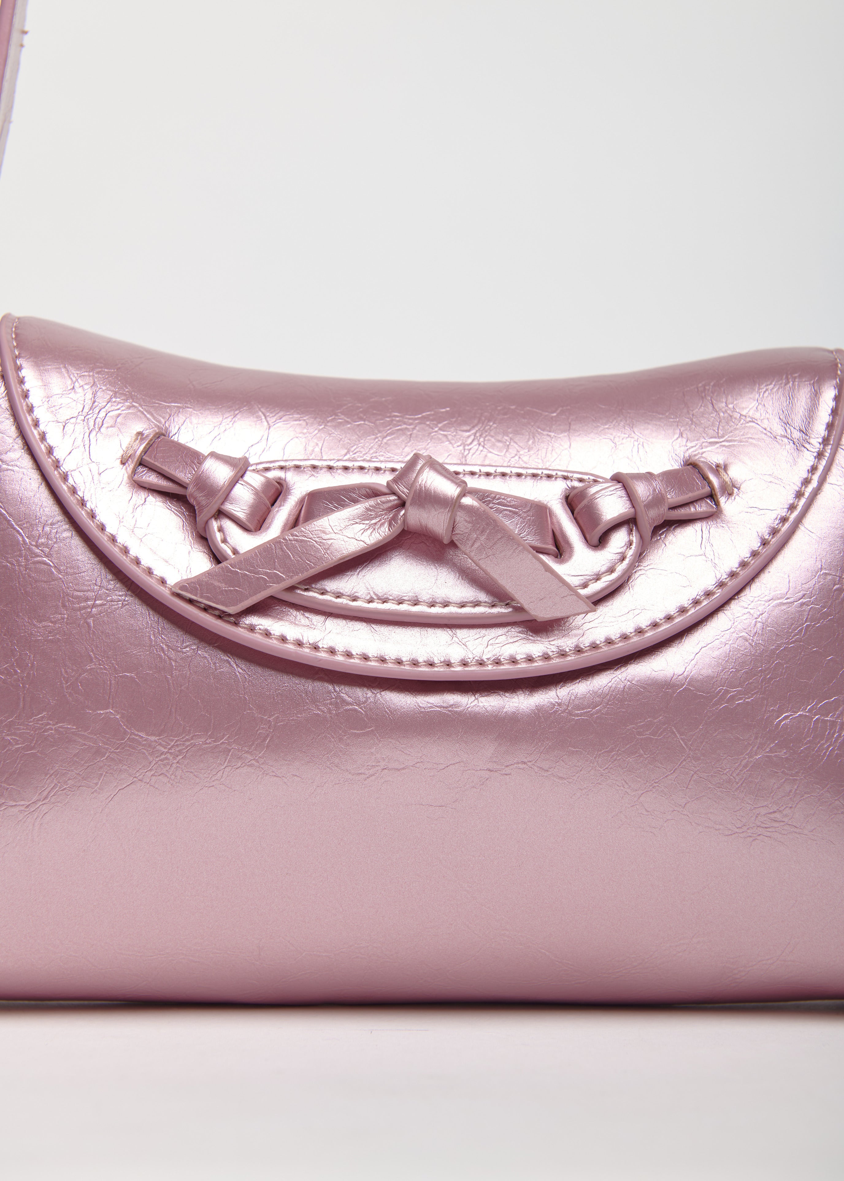 2000’s Knotted - Metallic Pink