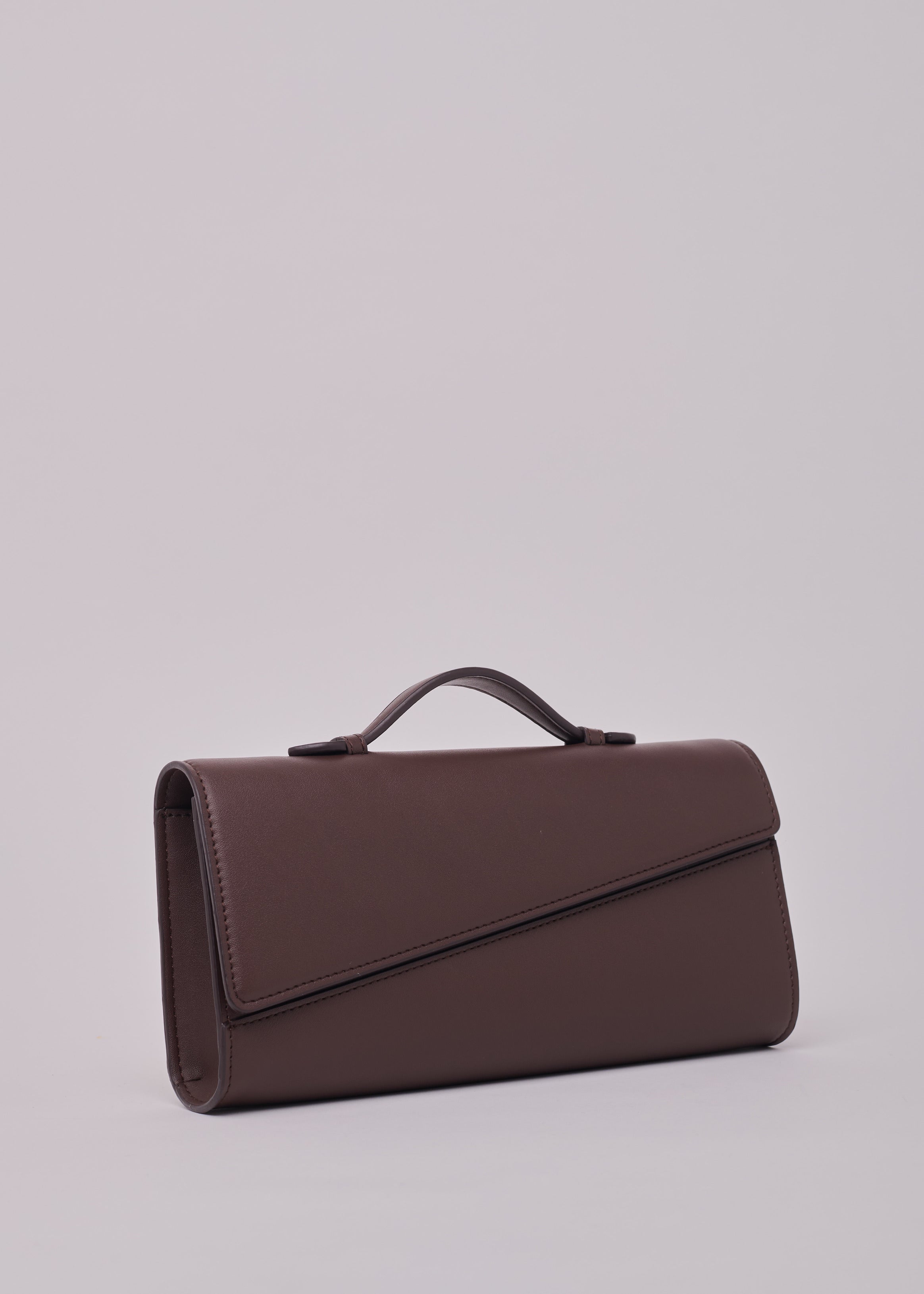 Symmetrical Pochette - Chocolate
