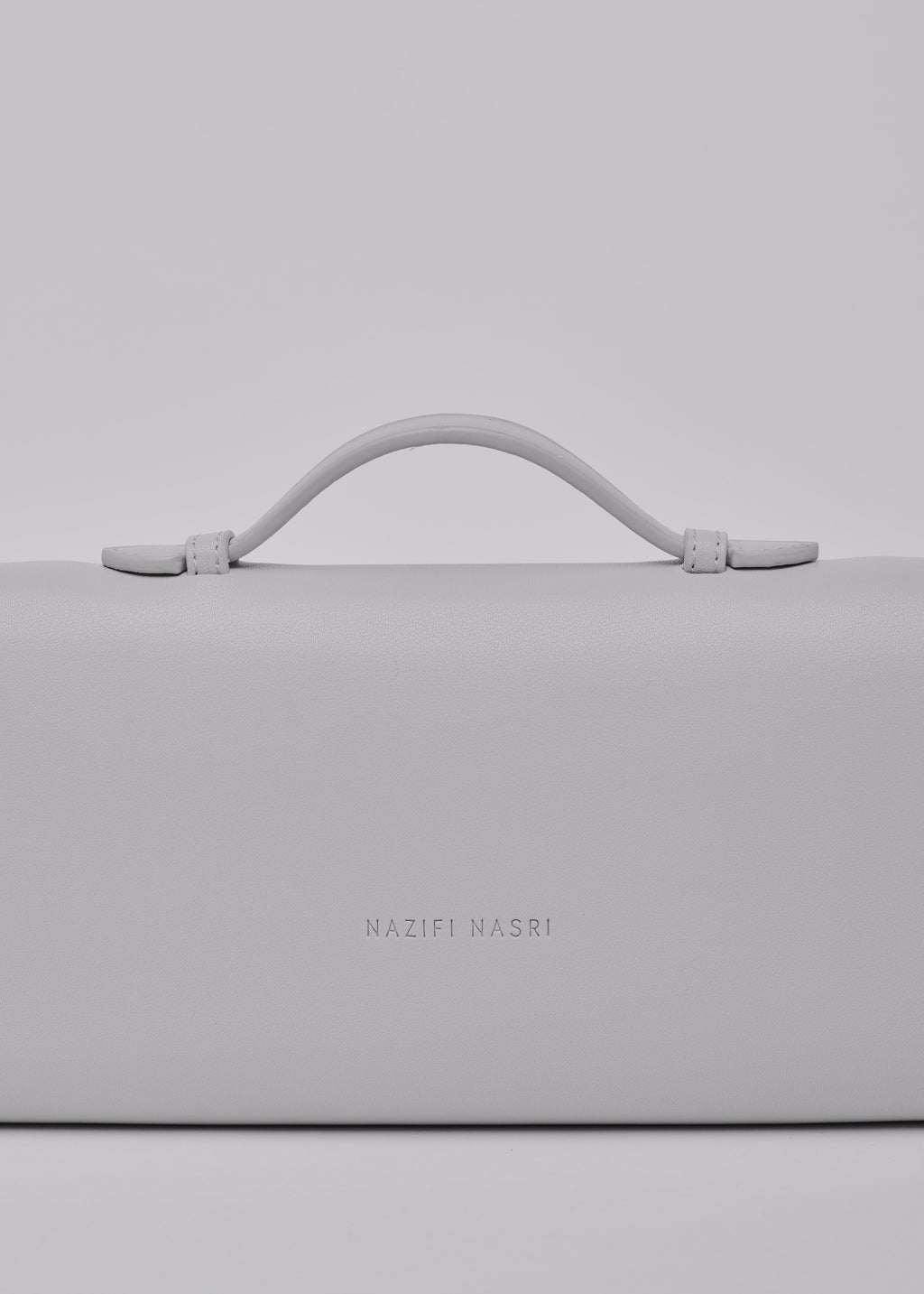Symmetrical Pochette - White Grey