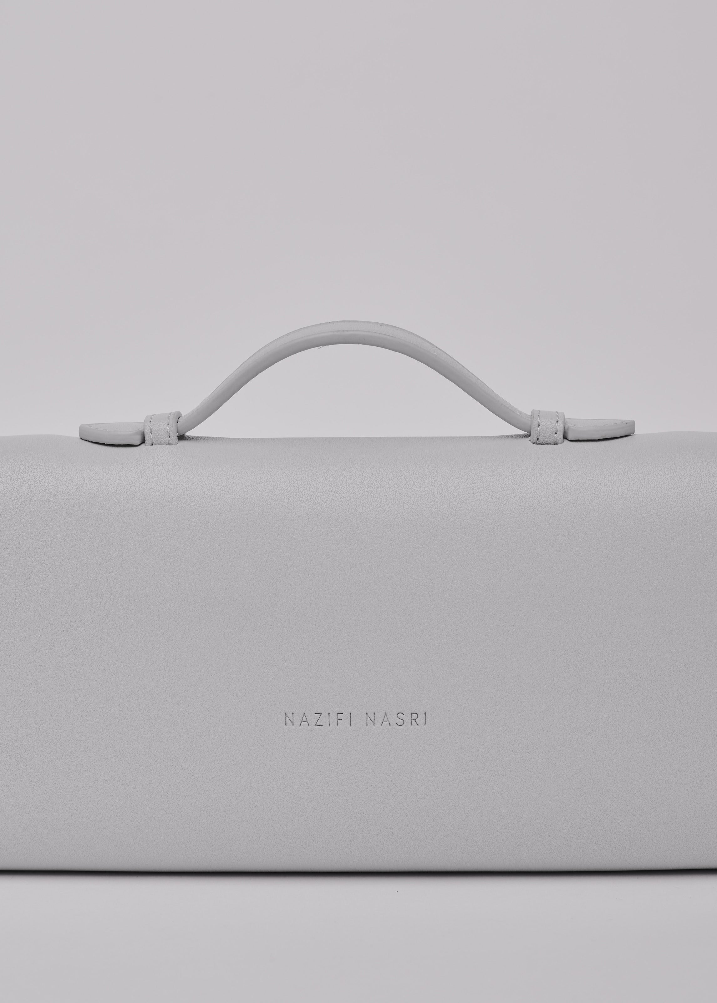 Symmetrical Pochette - White Grey