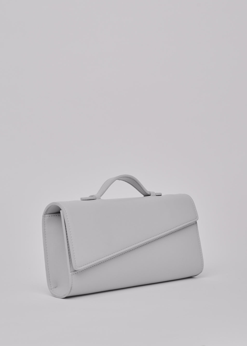 Symmetrical Pochette - White Grey