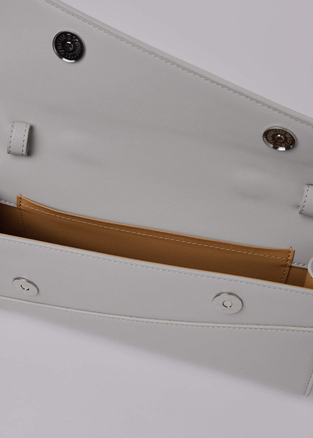 Symmetrical Pochette - White Grey