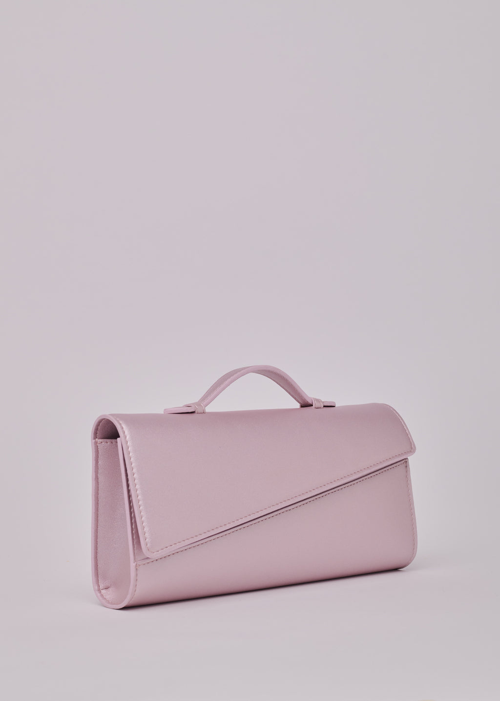 Symmetrical Pochette - Metallic Pink