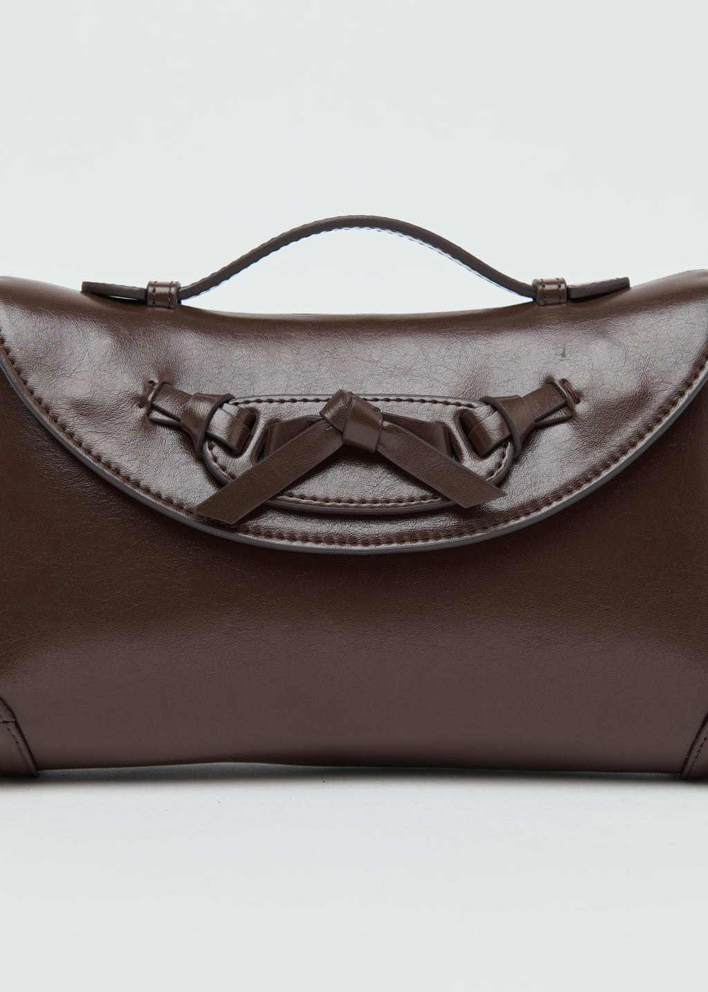 Tie-Tie Pochette - Kobicha Brown