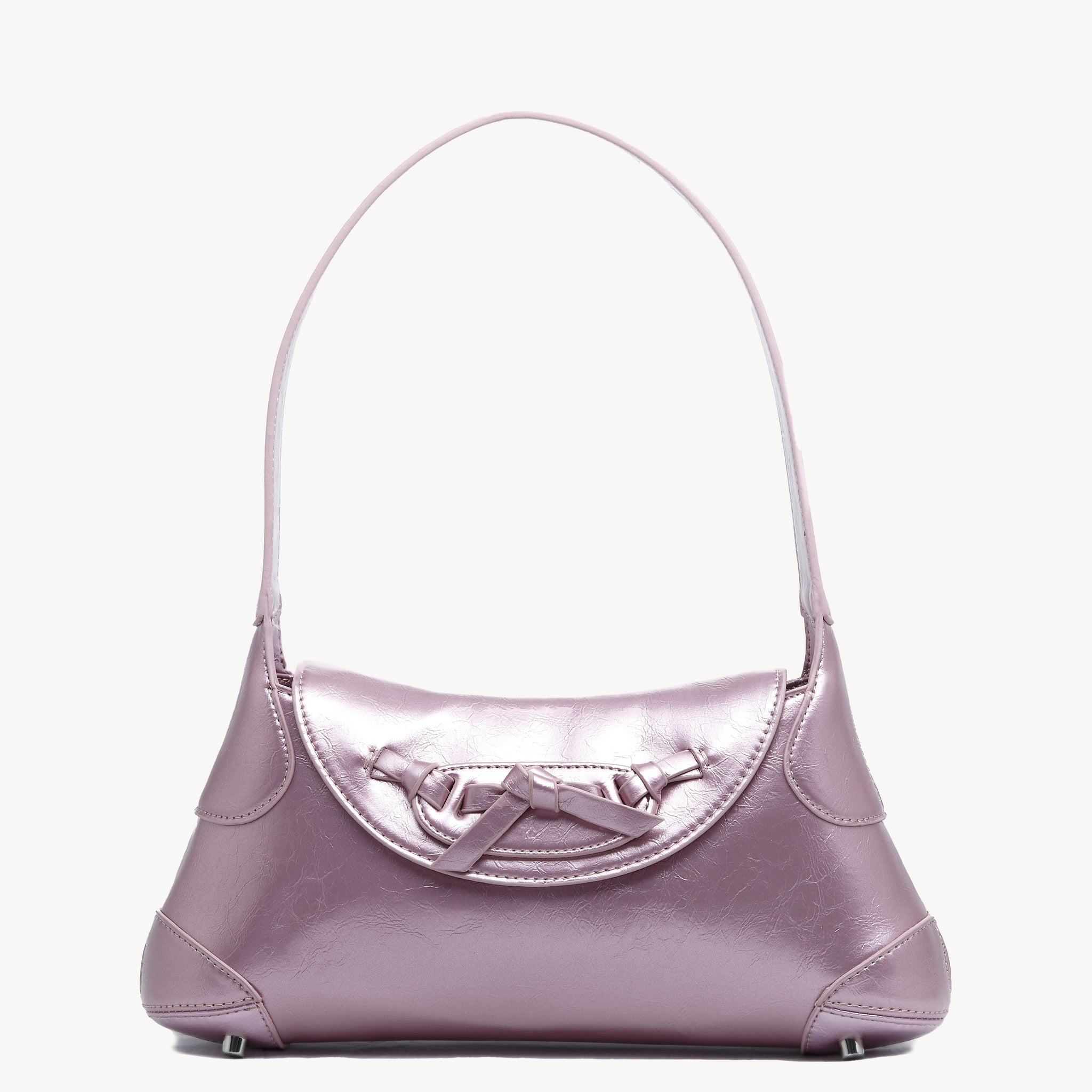 2000’s Knotted Bag - Metallic Pink