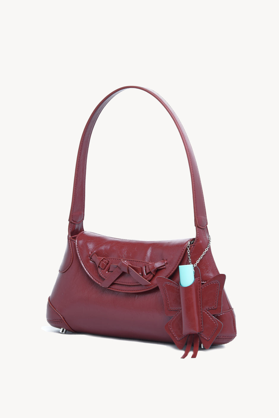 Buttercream Satin Leda Bag