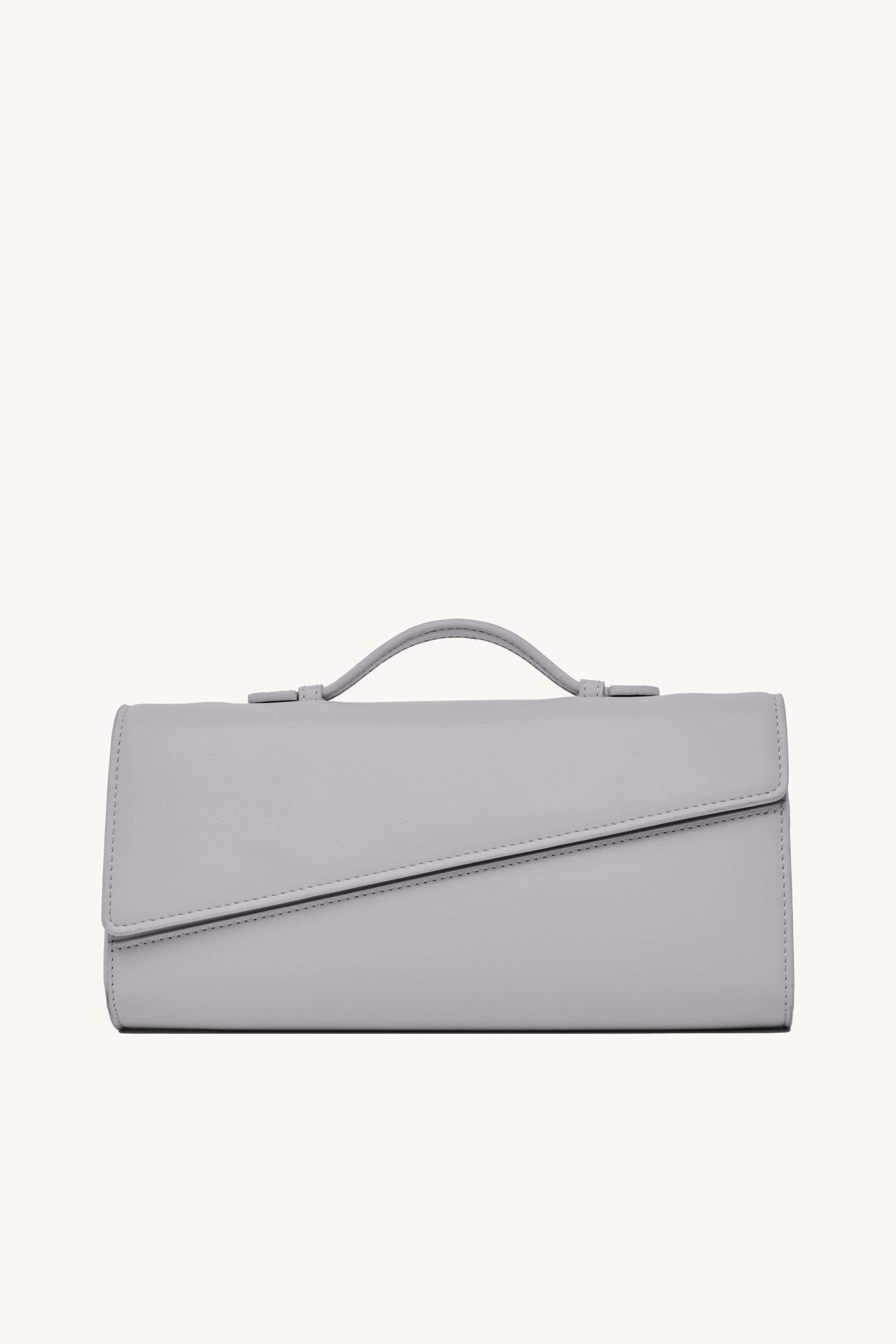 Symmetrical Pochette - White Grey
