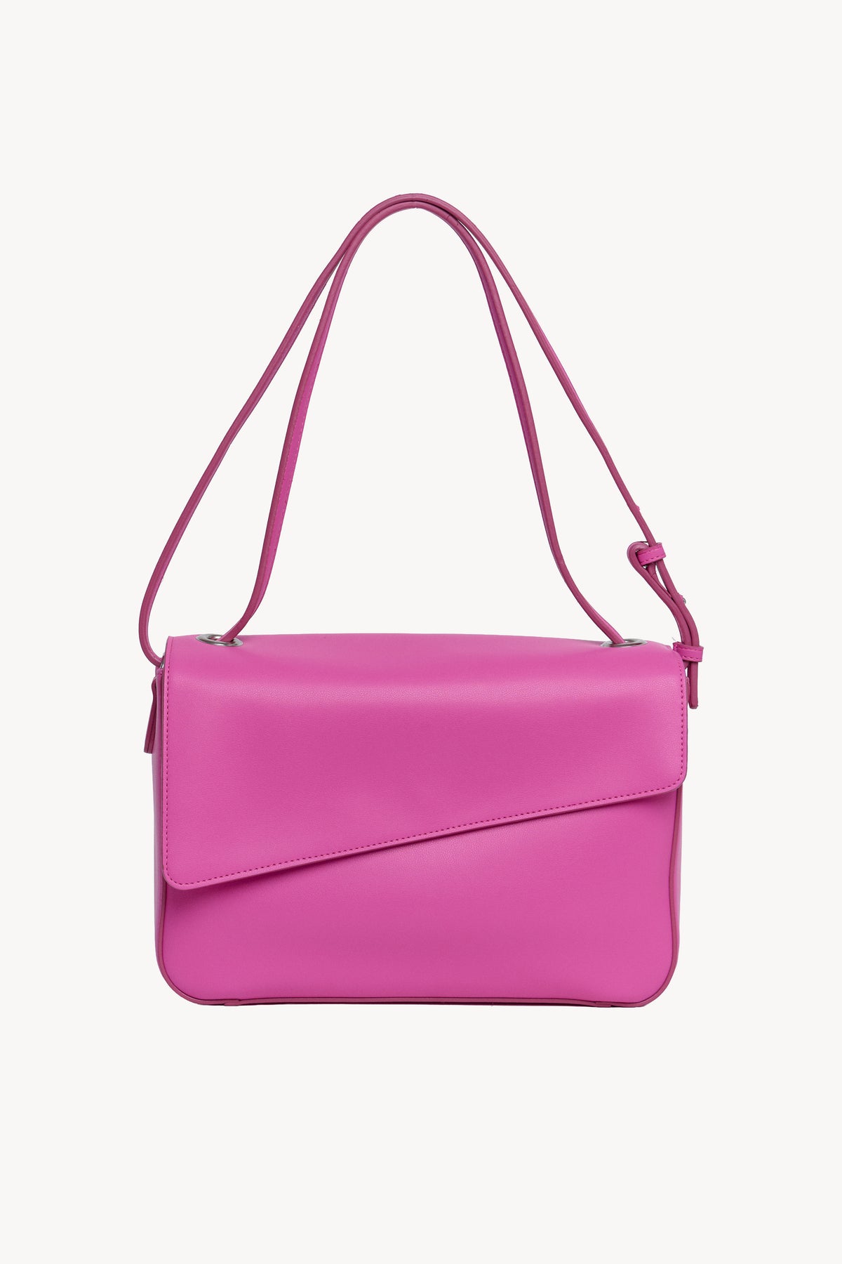 Matte Midisized Symmetrical - Electric Pink