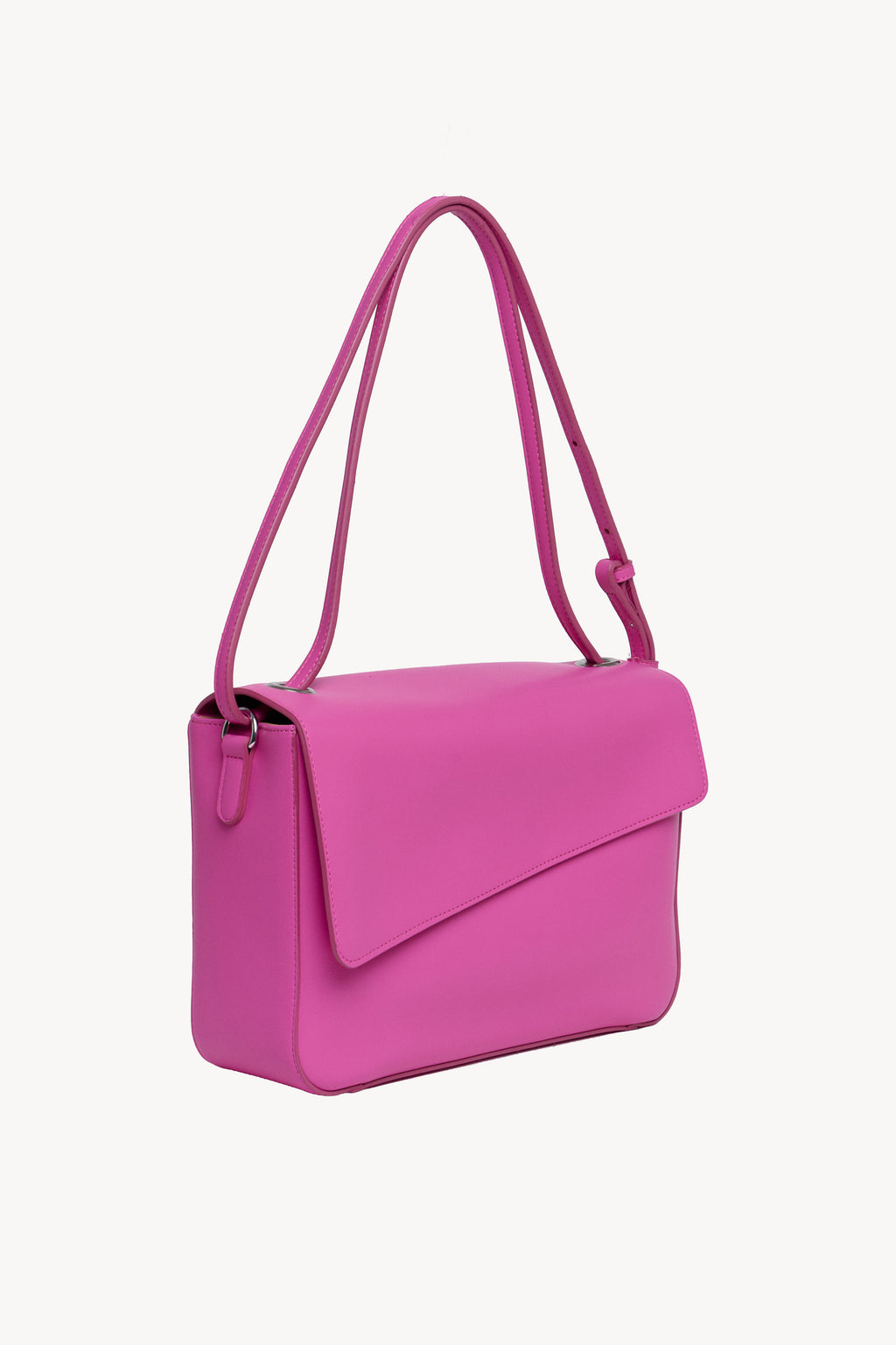 Matte Midisized Symmetrical - Electric Pink