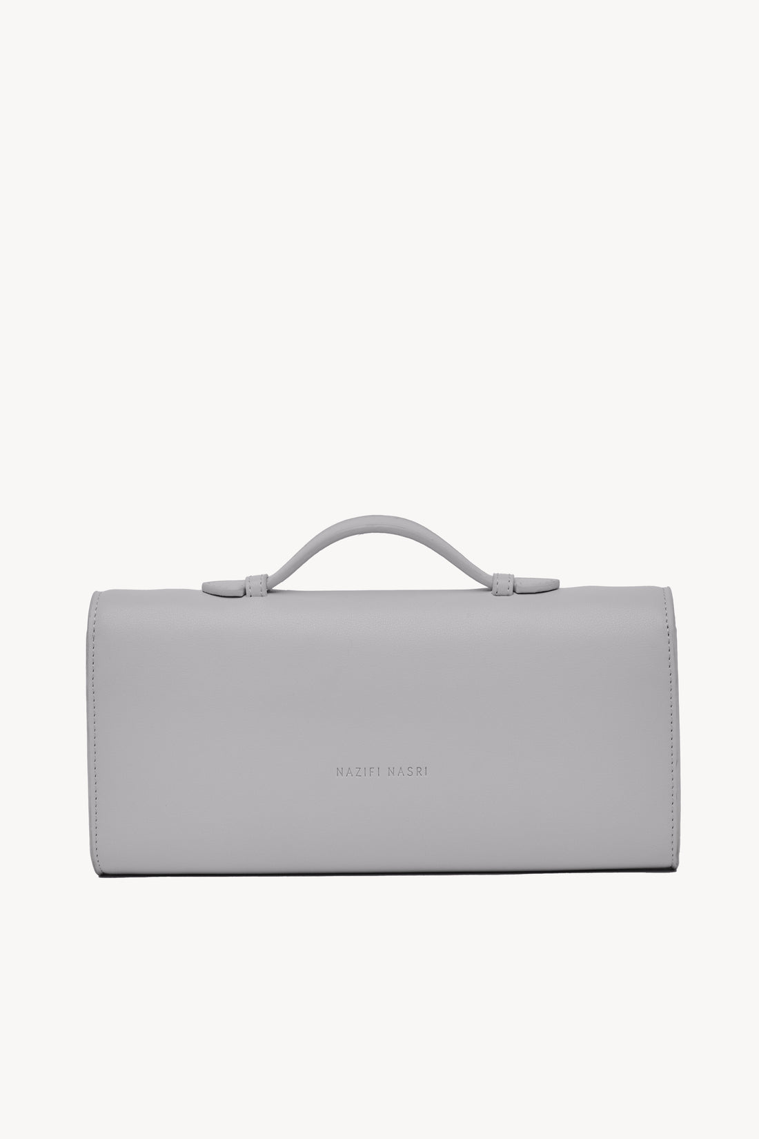 Symmetrical Pochette - White Grey