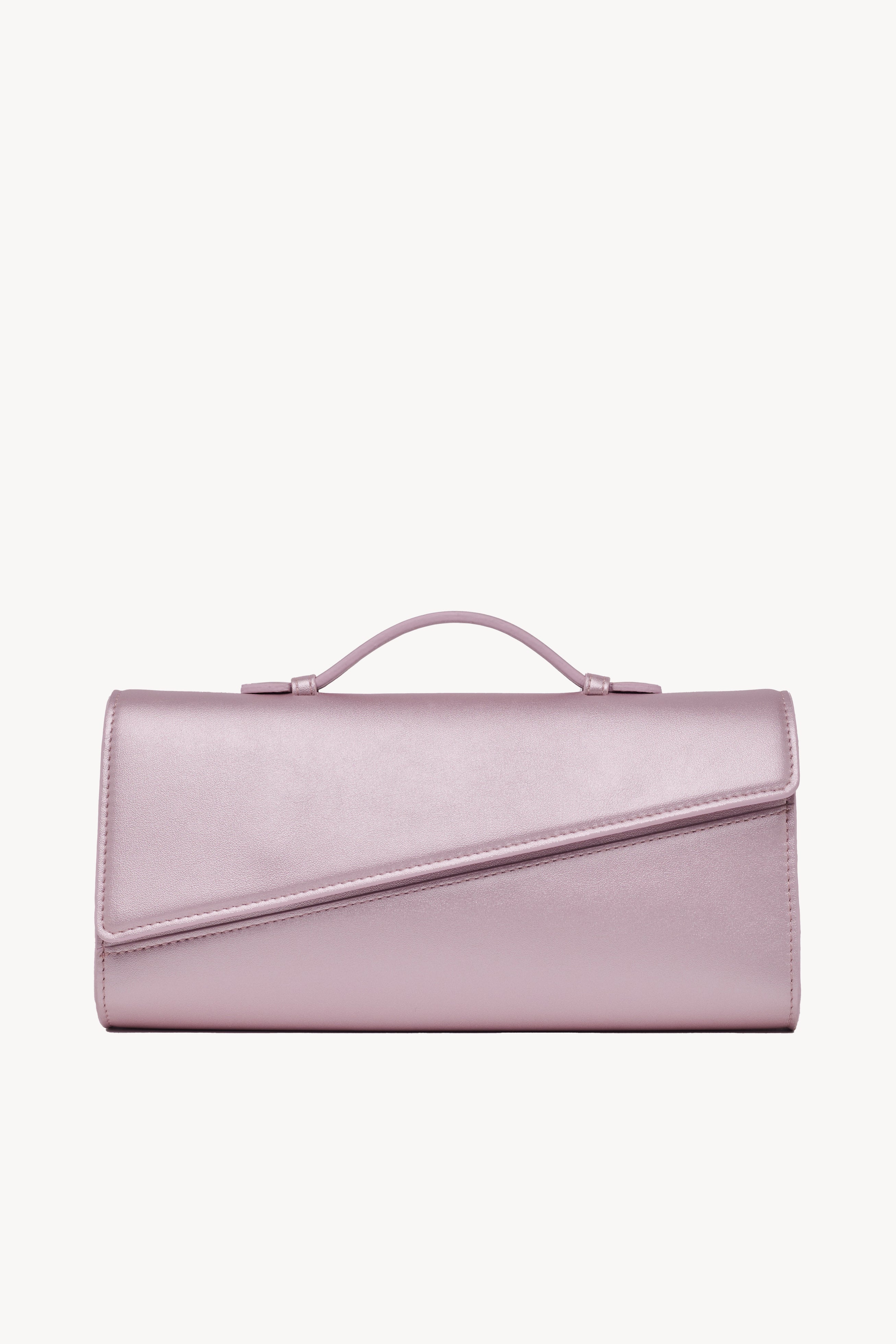 Symmetrical Pochette - Metallic Pink