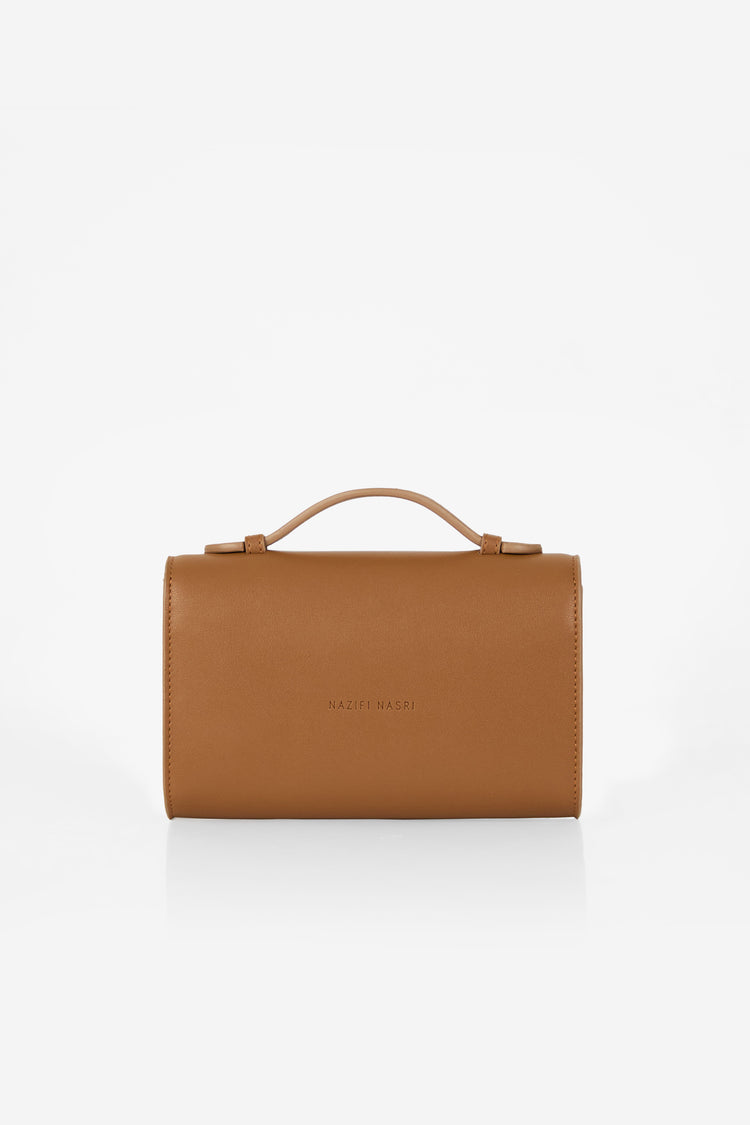 LP 2026 Needle Bag 31cm Natural/Caramel Sugar/Sun Gold Cotton Leather