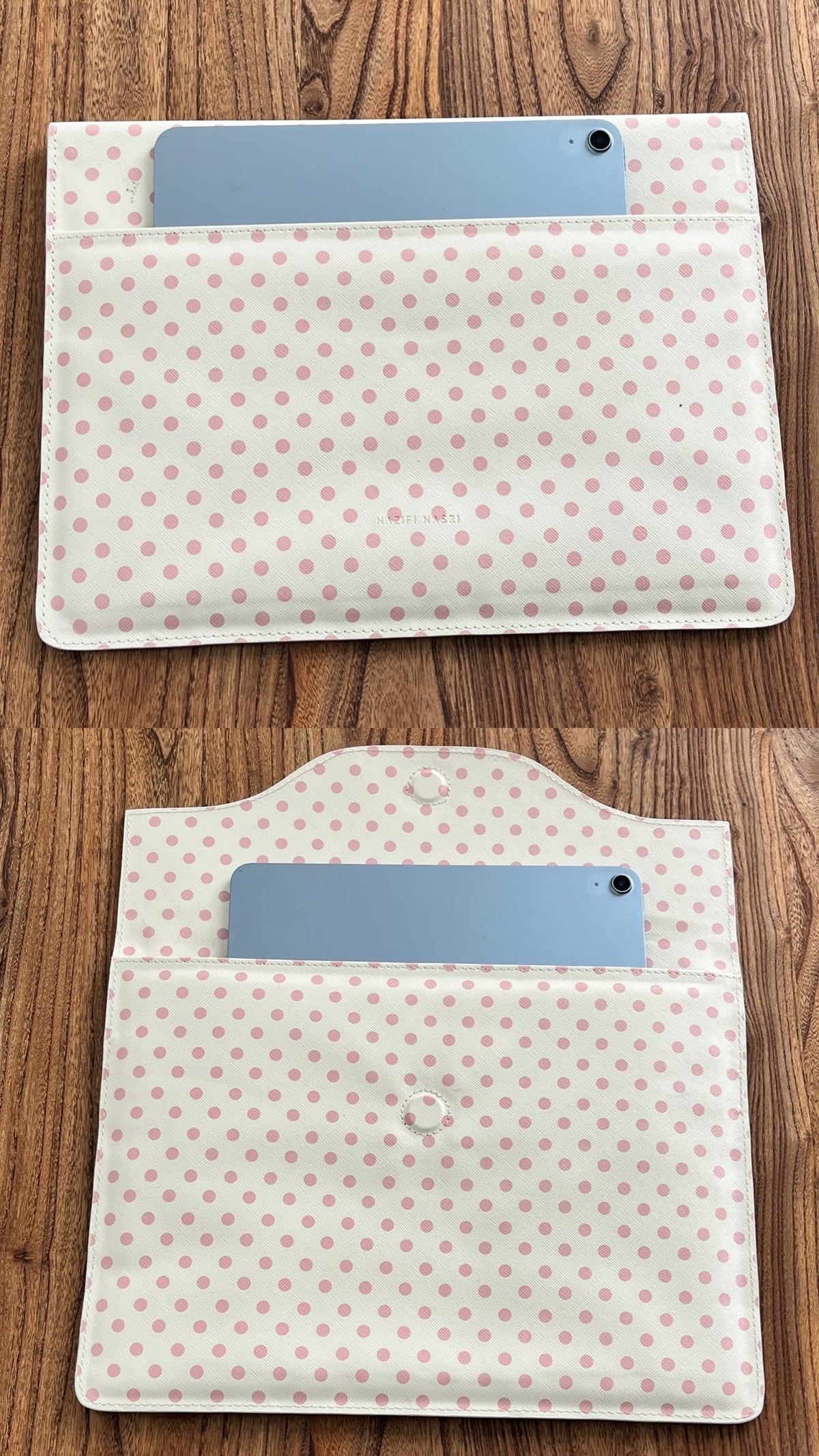 Pink Polka Dot - Laptop Cover