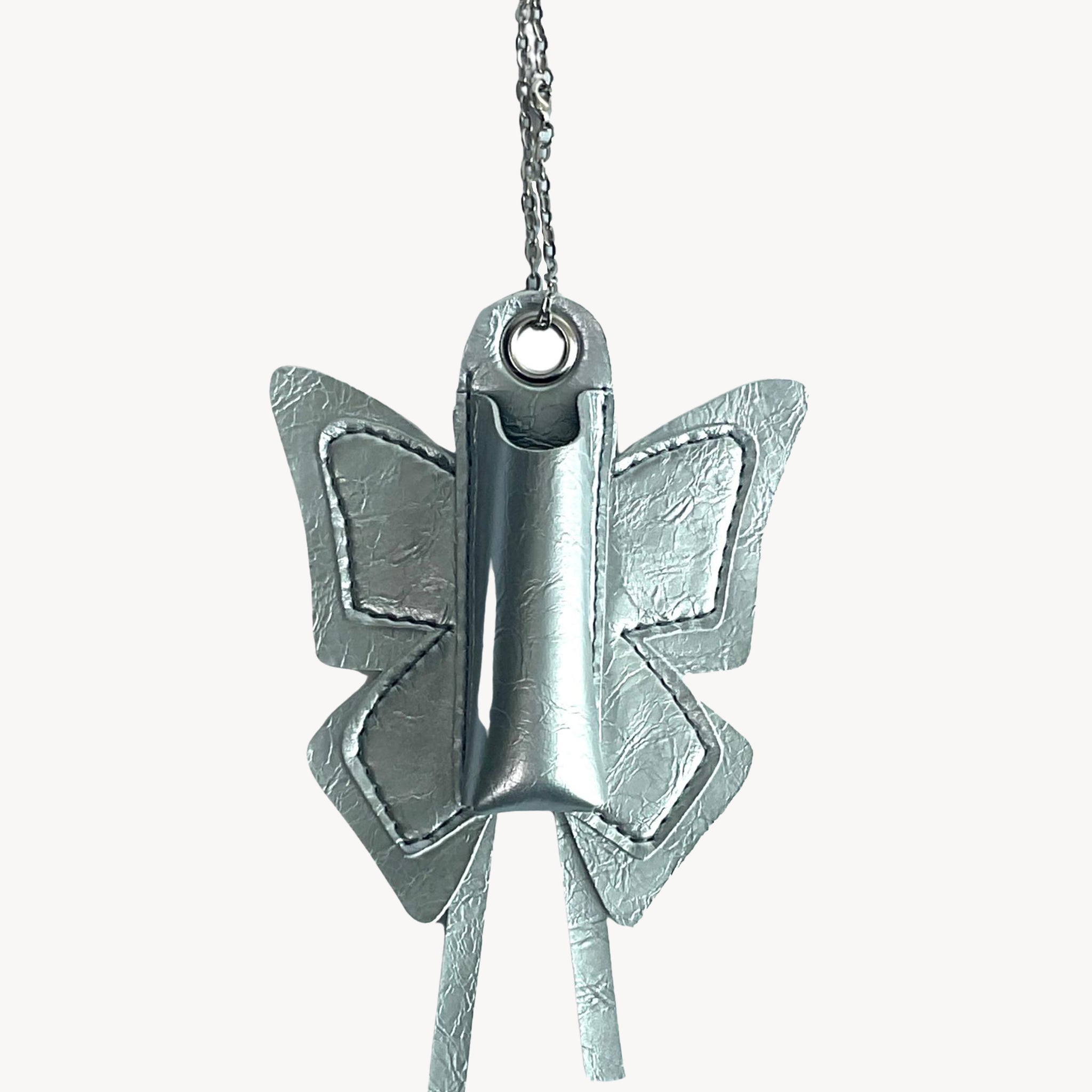 Butterfly Lip Charm - Silver
