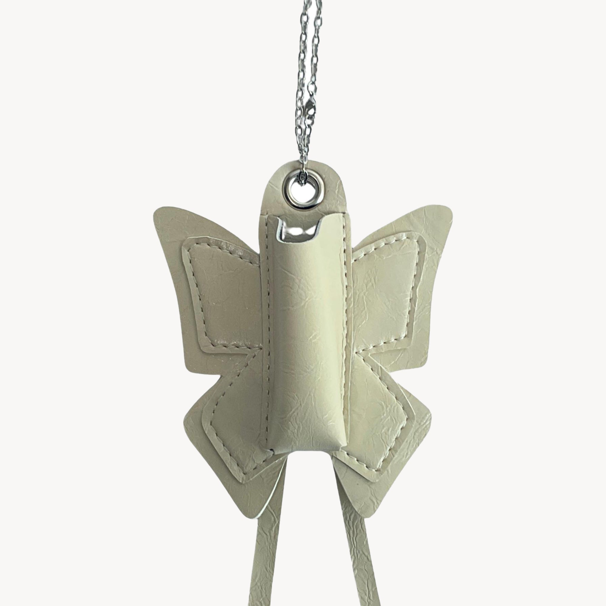 Butterfly Lip Charm - Cream