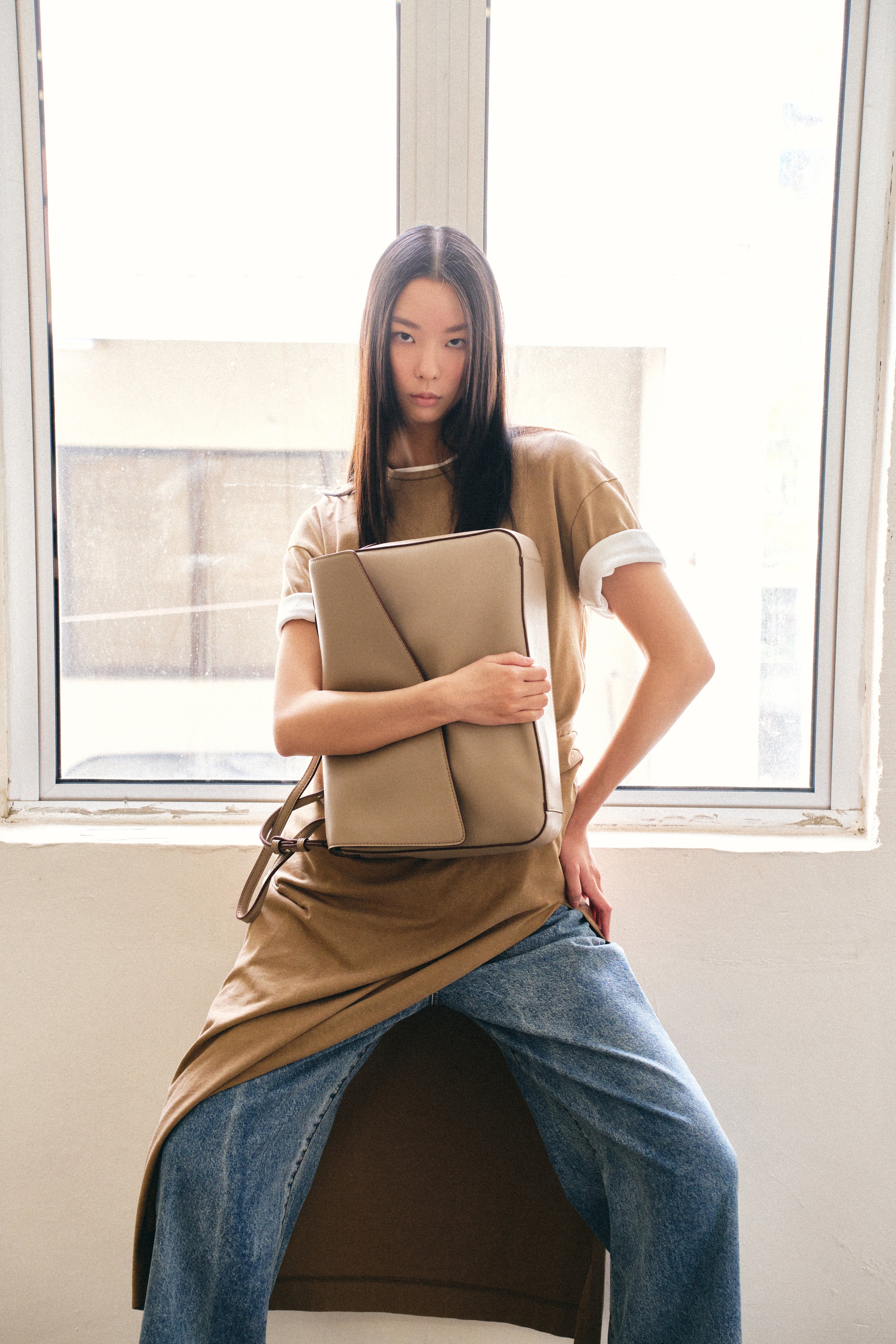 Supersized Symmetrical - Khaki