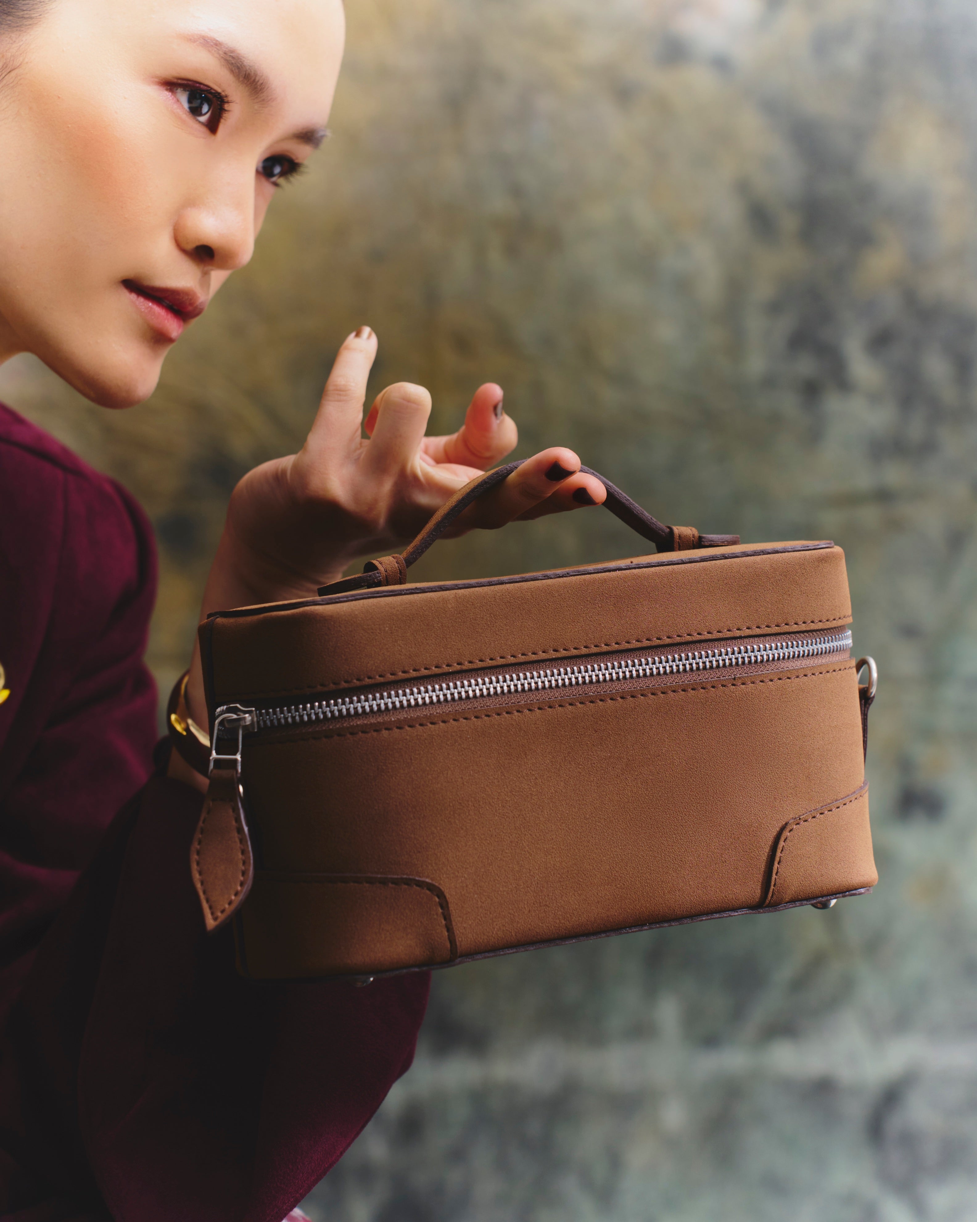 Zipper Case - Wood