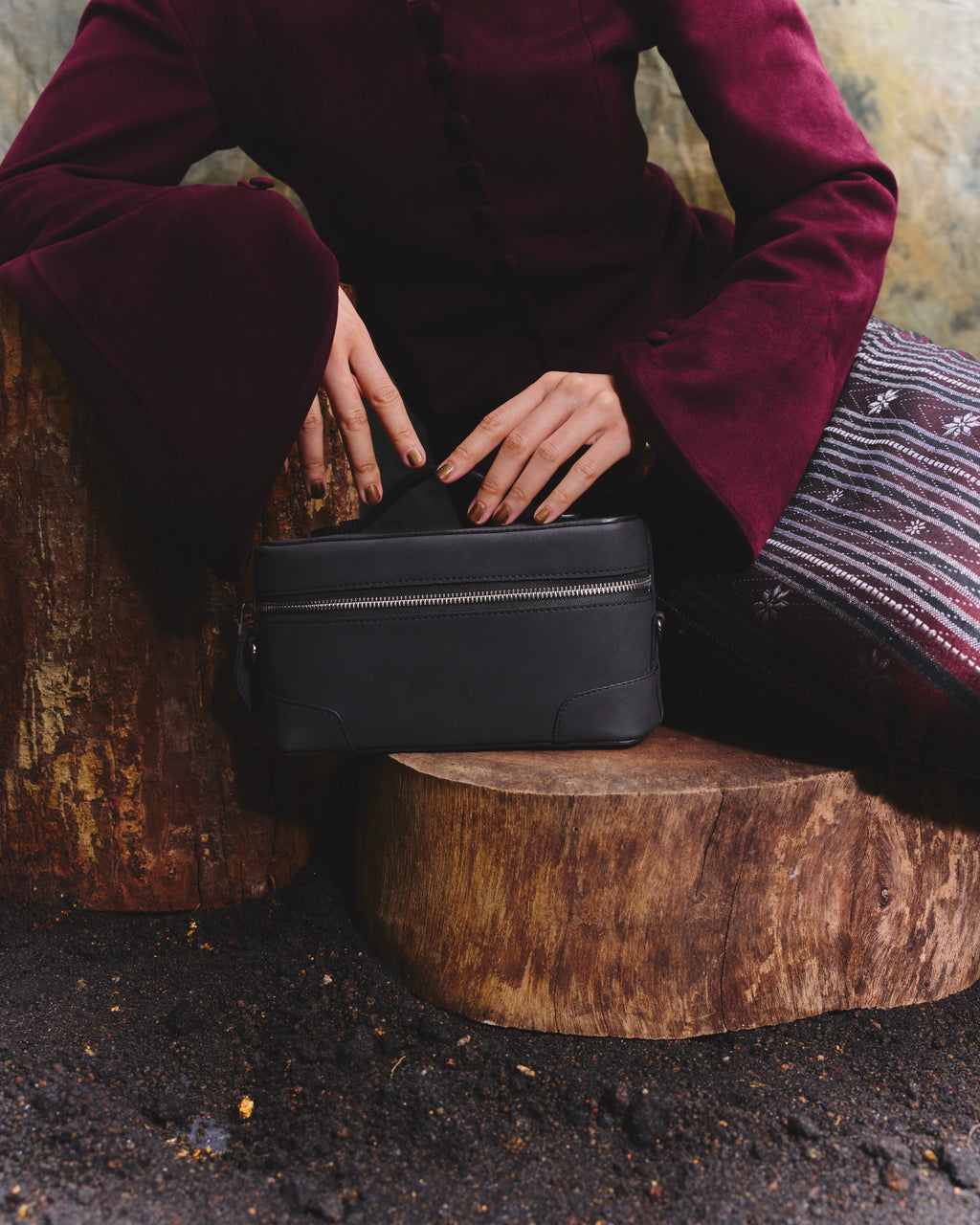 Zipper Case -Matte Black