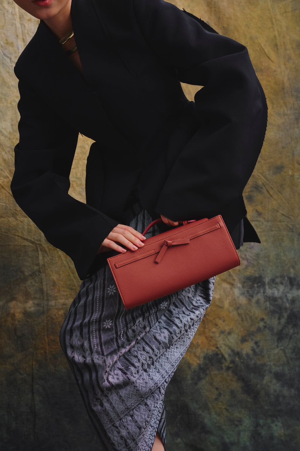 Ikatan Pochette -  Terracota