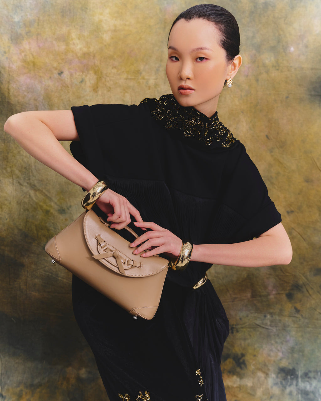 Tie-Tie Pochette - Taupe