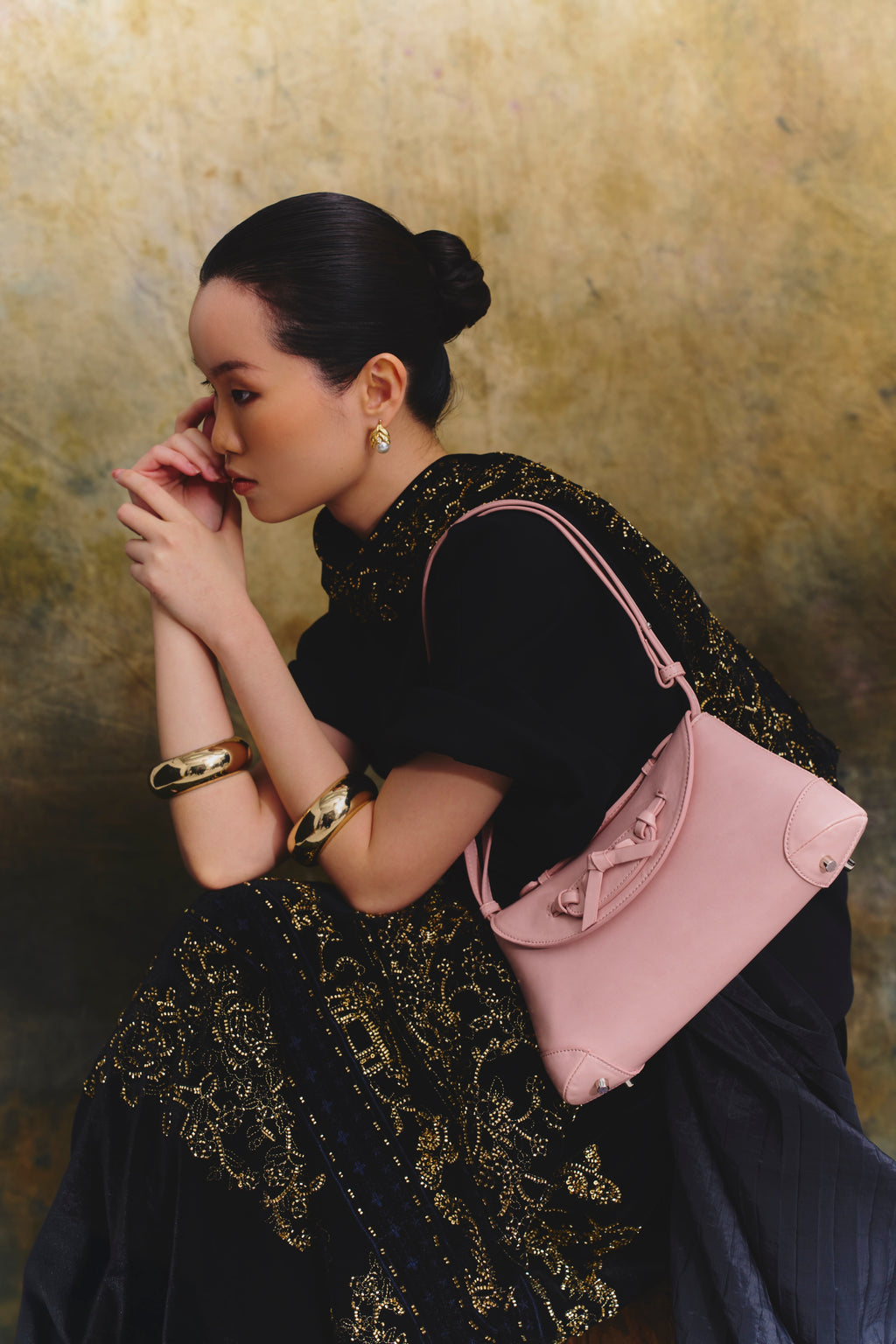Tie-Tie Pochette - Blossom Pink