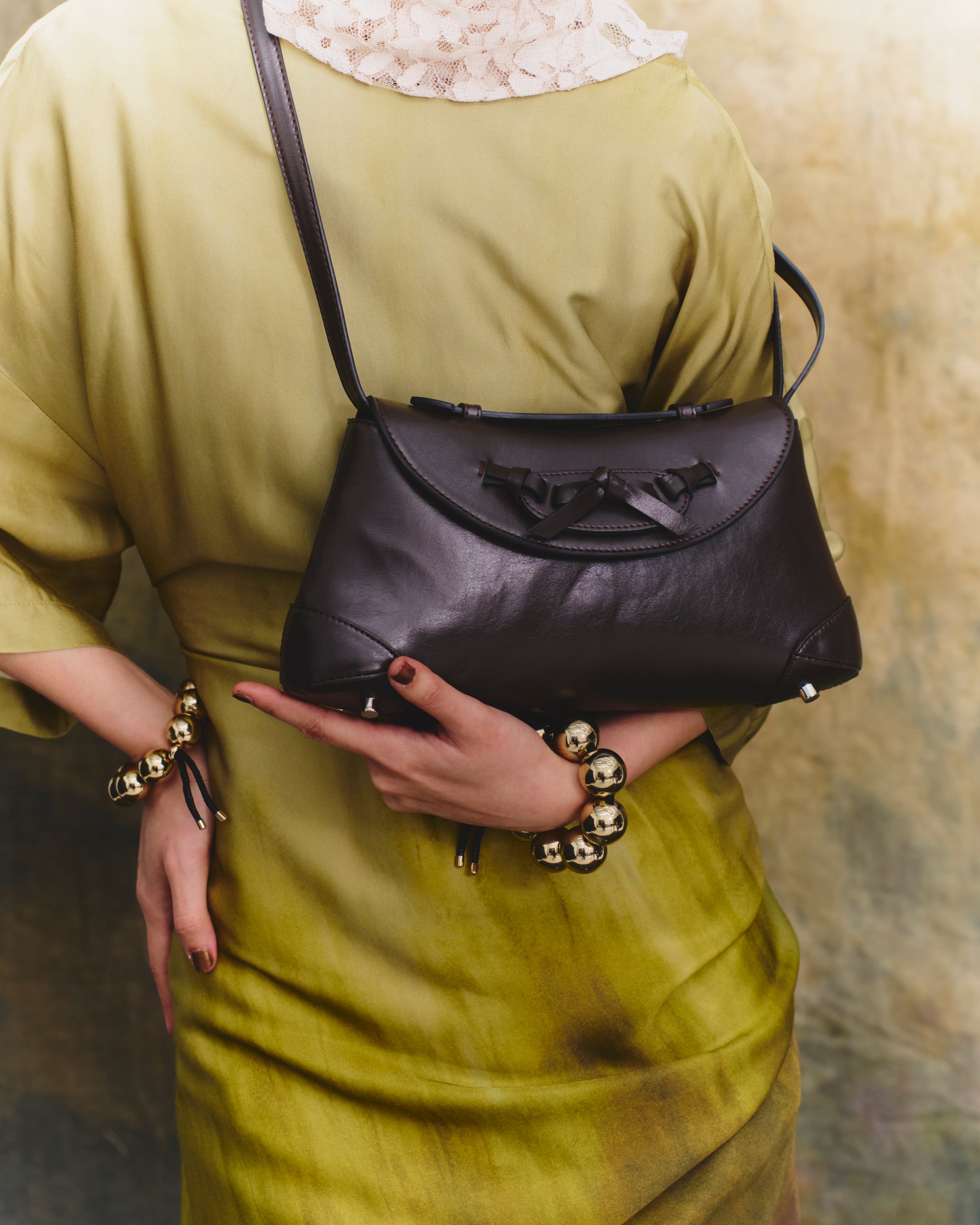 Tie-Tie Pochette - Deep Coco