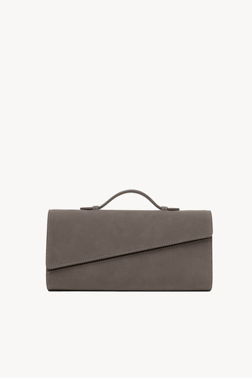 Symmetrical Pochette Suede - Khaki