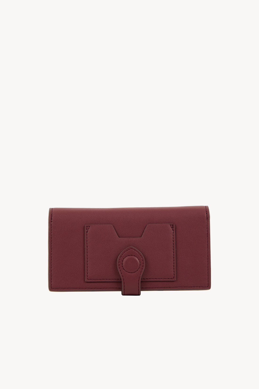 Ribbon Wallet - Burgundy