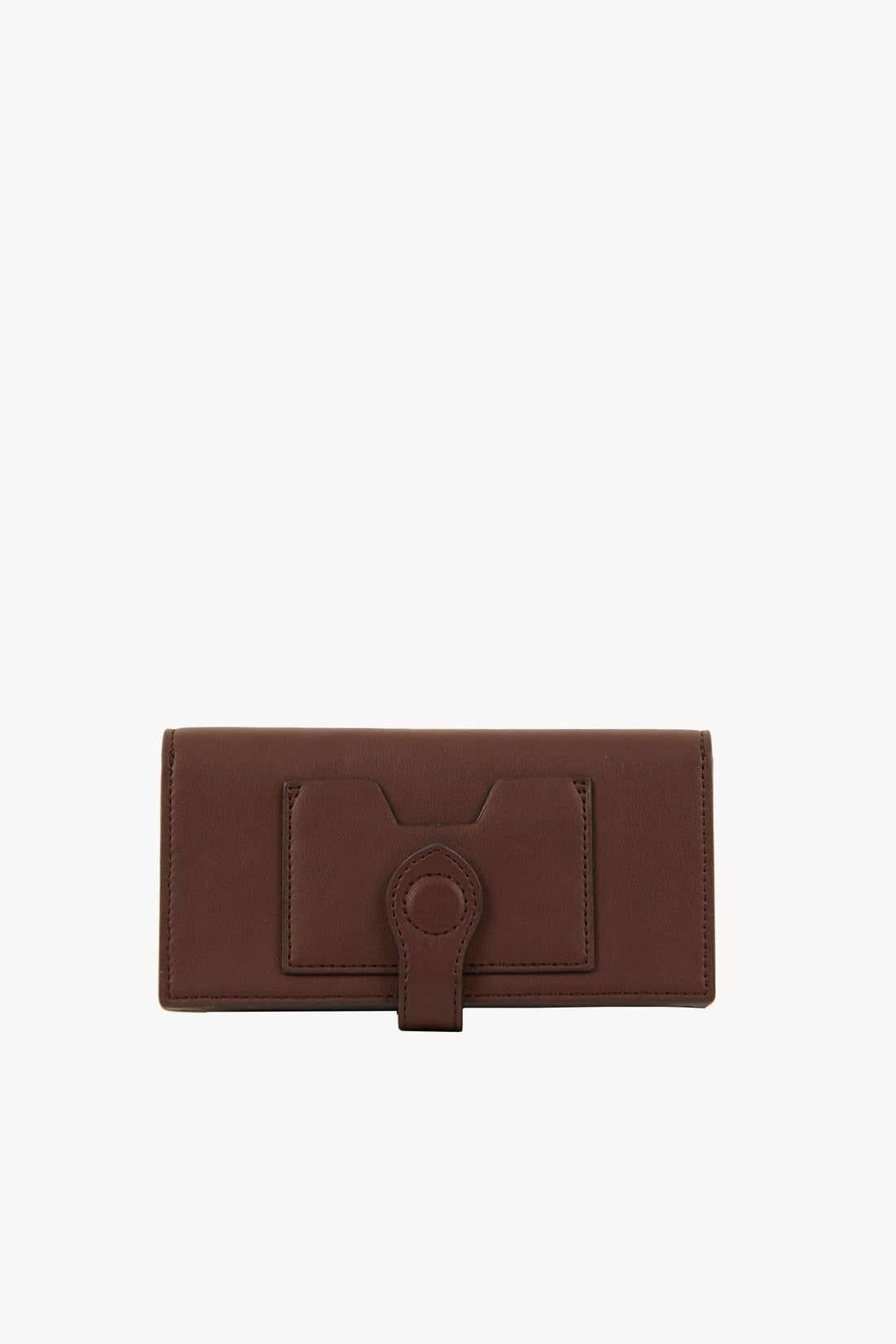 Ribbon Wallet - Chocolate