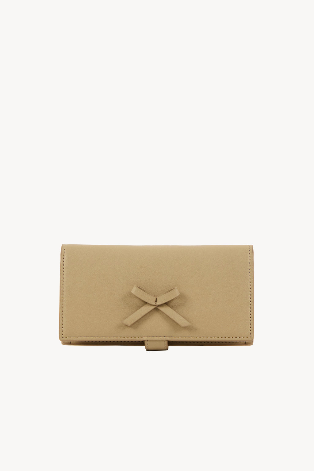 Ribbon Wallet - Latte (SALE)