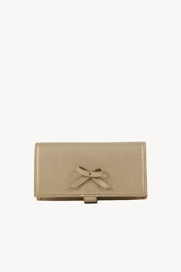 Ribbon Wallet - Metallic Bronze