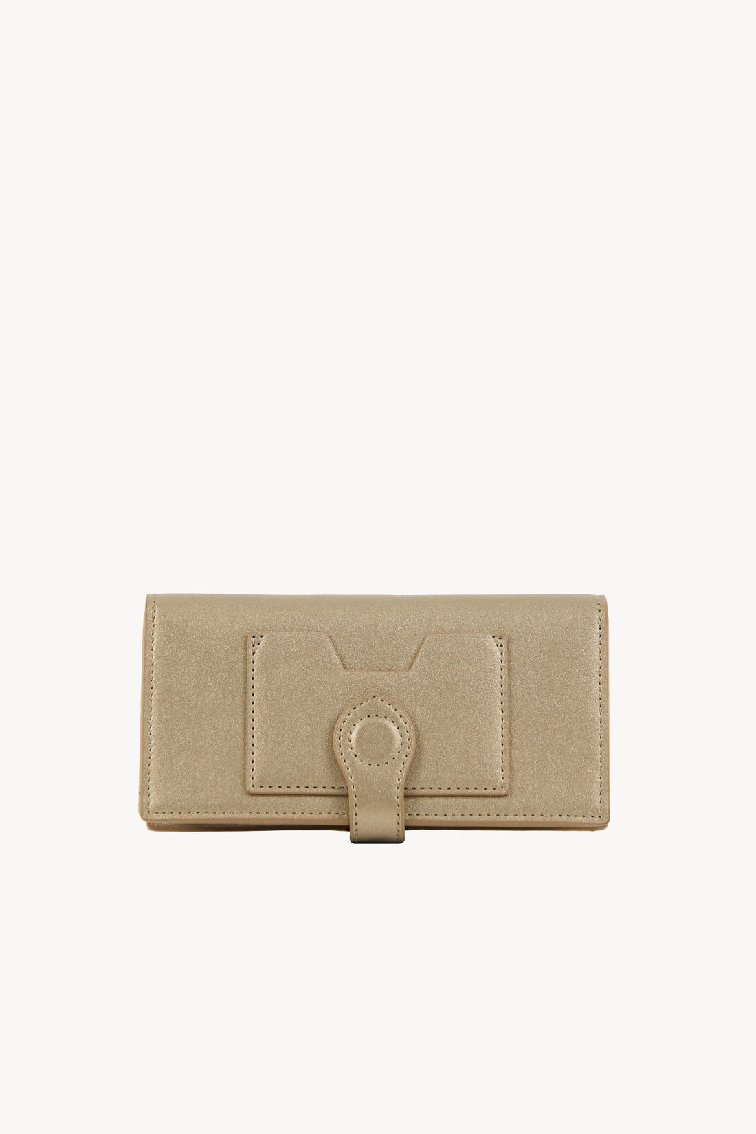 Ribbon Wallet - Metallic Bronze