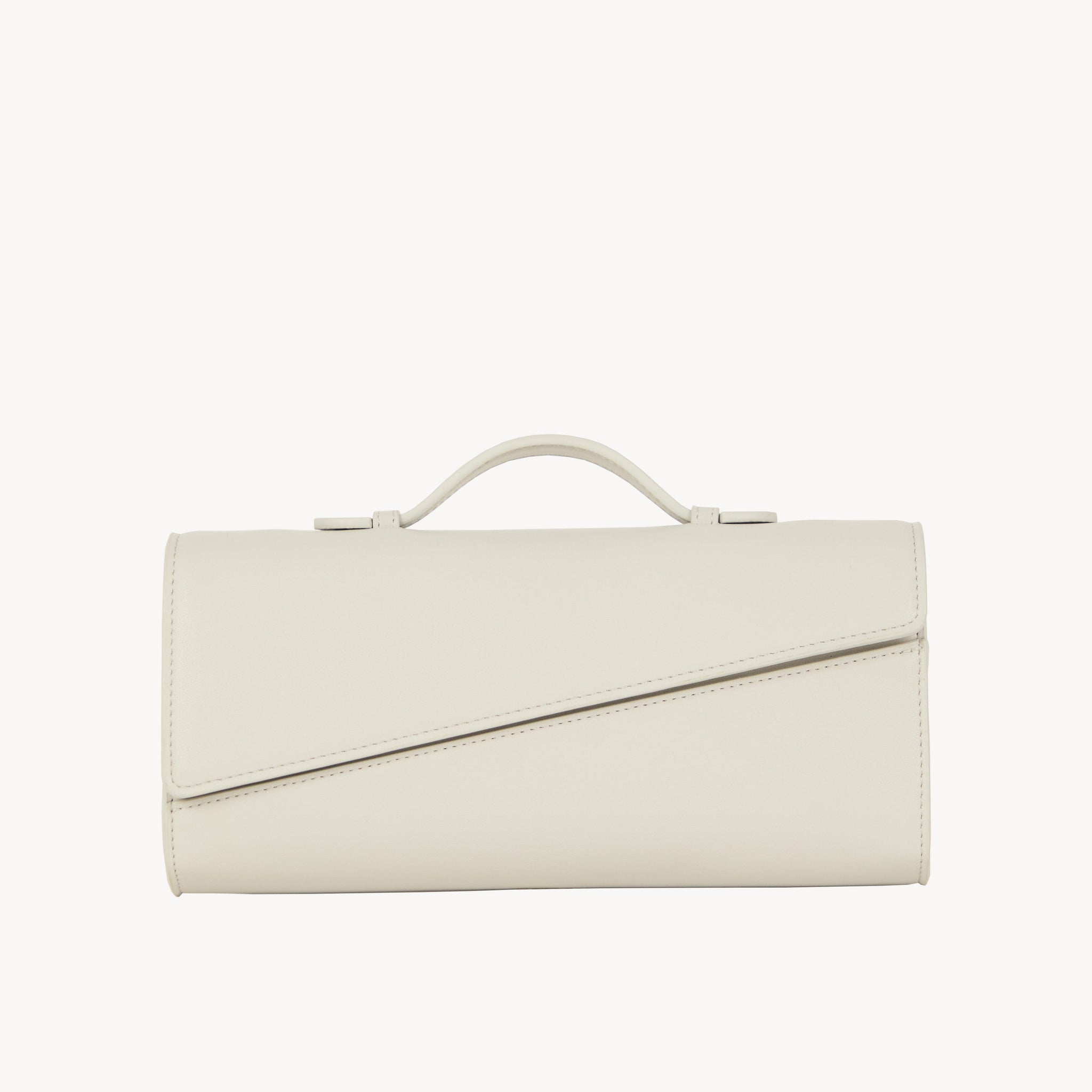 Symmetrical Pochette - White Grey